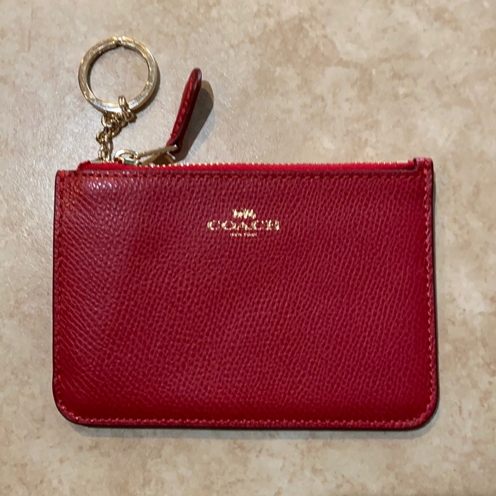 NWOT Coach Coin Card Case